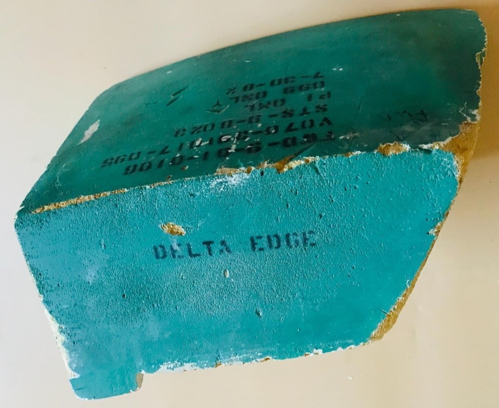 NASA Space Shuttle Fit Check Tile, Challenger OV 099 Forward Fuselage