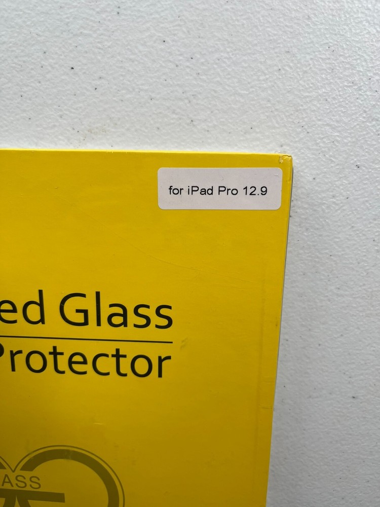 JETech Tempered Glass Screen Protector for Ipad Pro 12.9 - NEW Sealed
