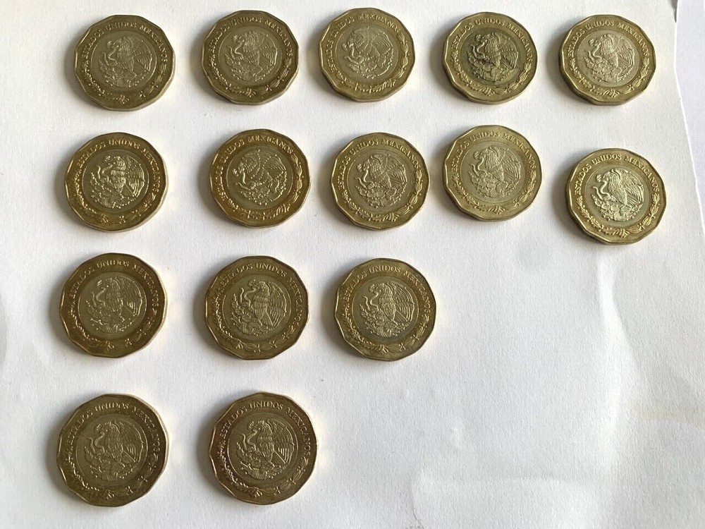 15 Conmemorative Coin Collection (Mexico)