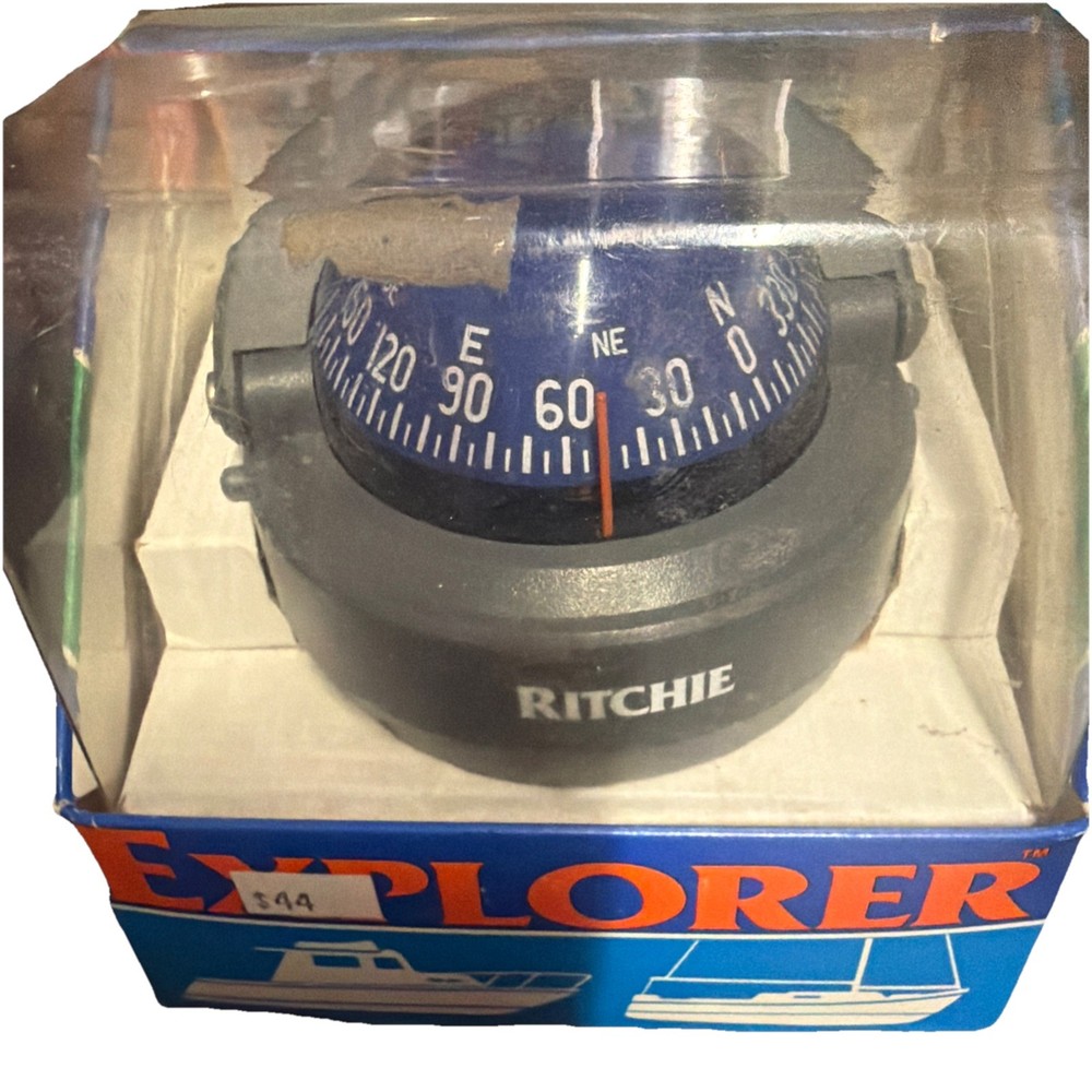 Ritchie S-53G Explorer Compass - Surface Mount Gray