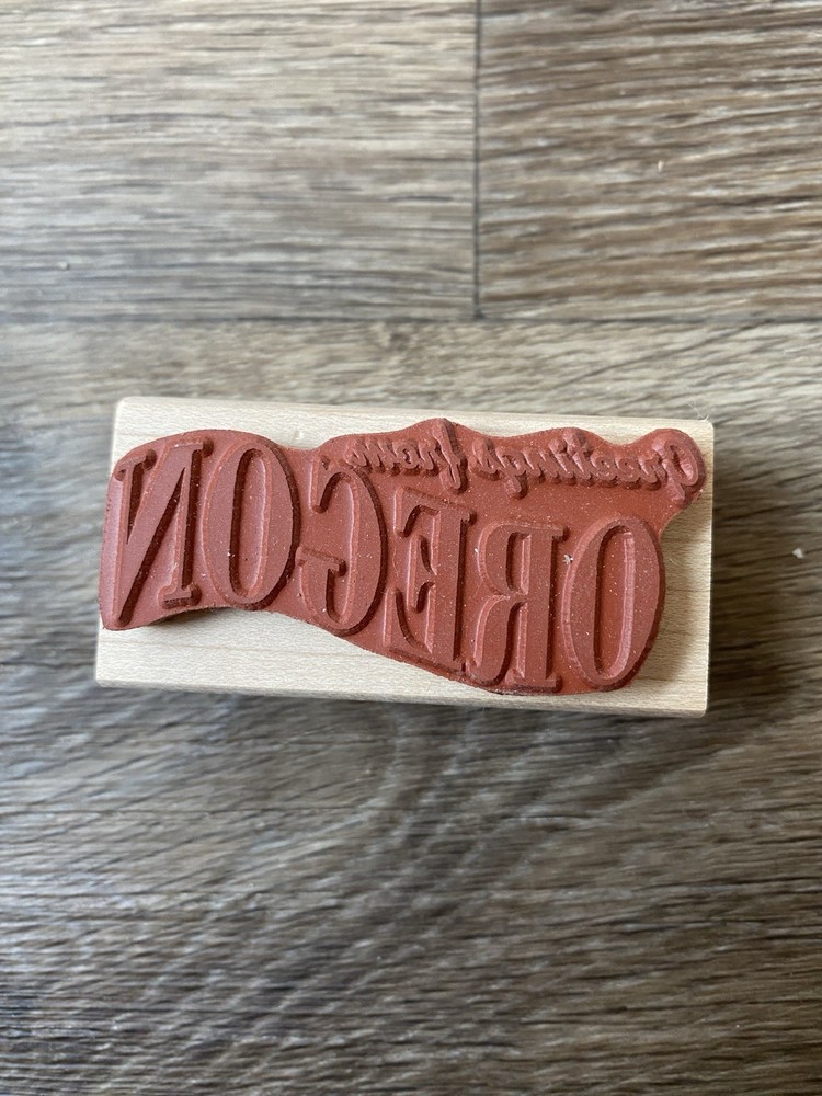 Greetings From Oregon Stamp