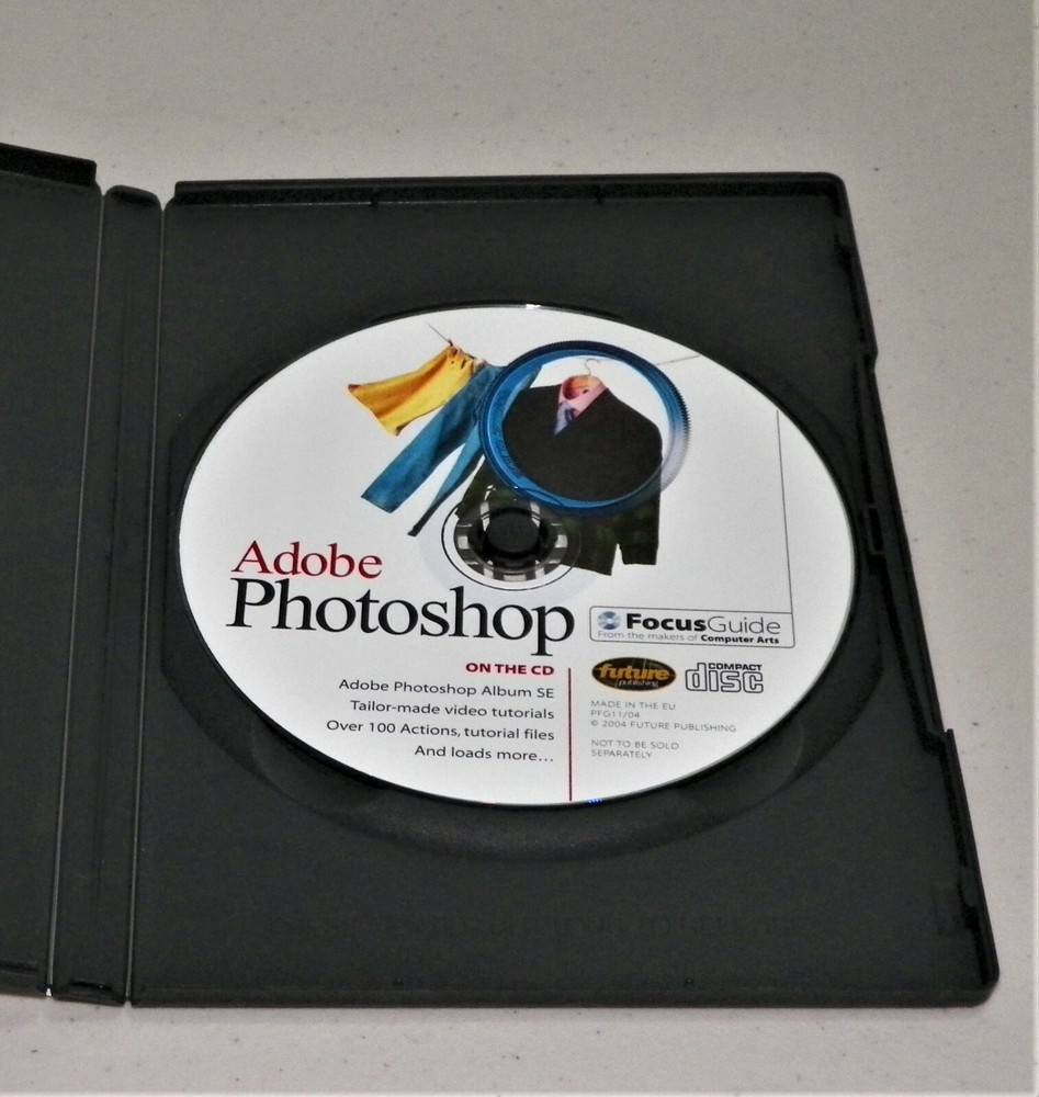 ADOBE PHOTOSHOP TOOL KIT FOCUS GUIDE CD-ROM FOR PC/MAC ISSUE 11 ~PRE-OWNED~