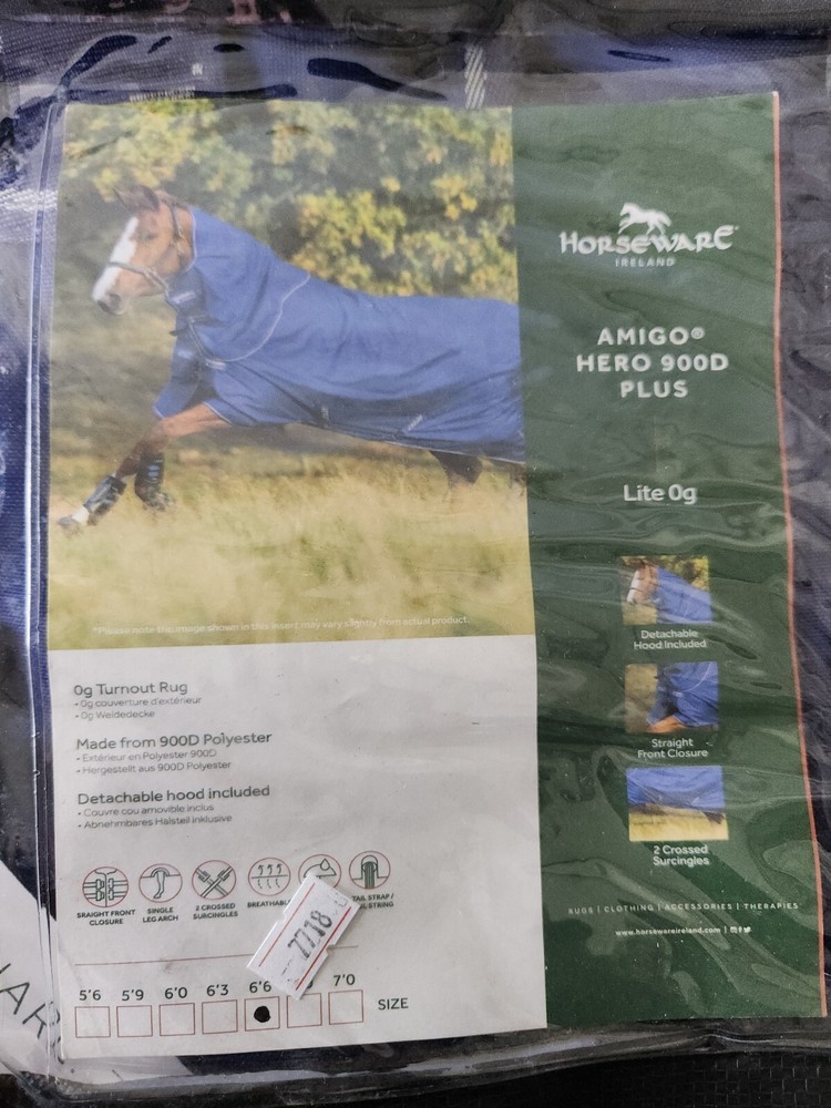 Horseware amigo 900 plus 0grams 78" (B)