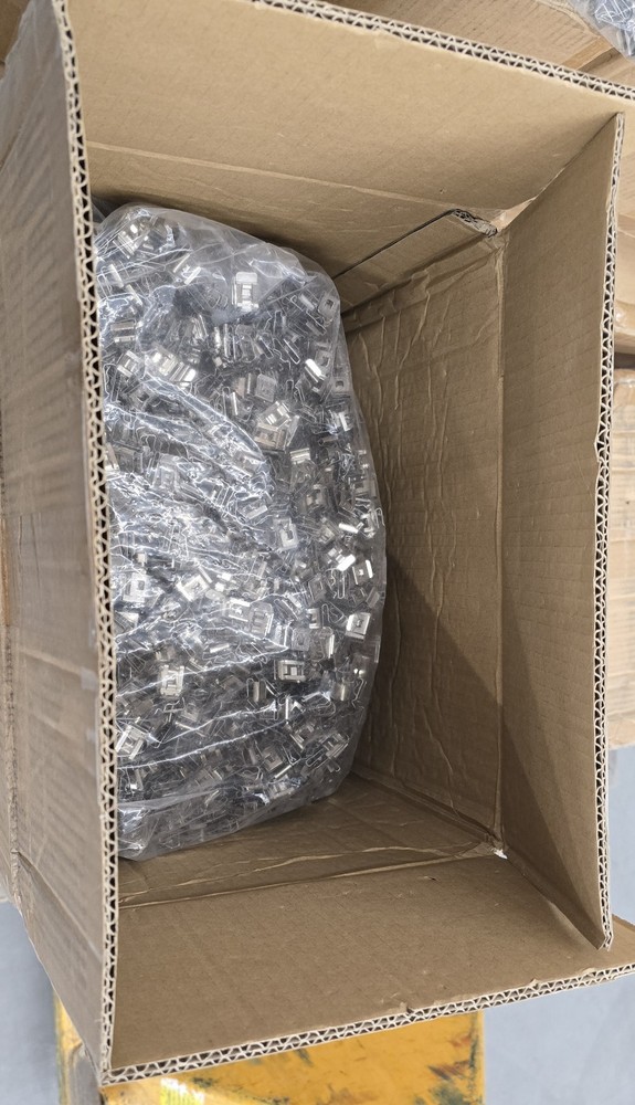 Solar Stainless PV Wire Clips 1000 Per Bag