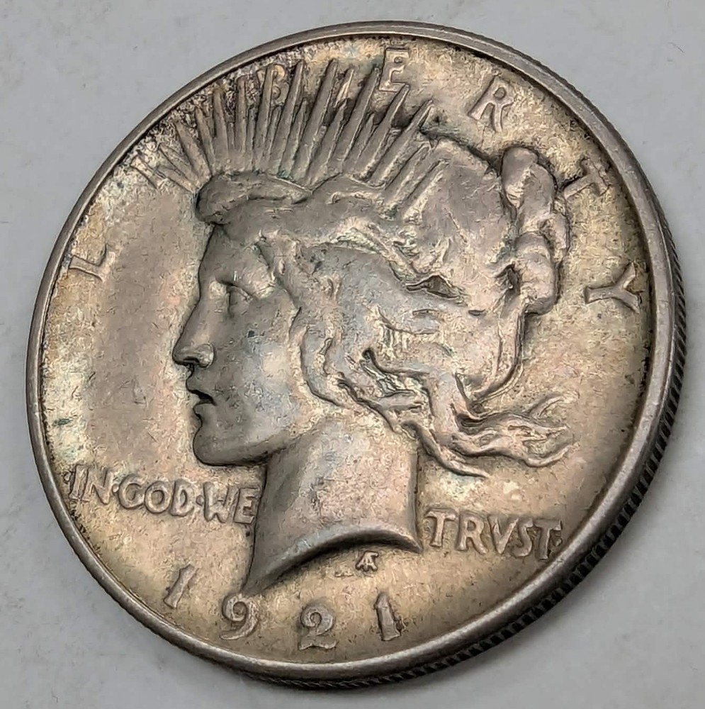 1921 Peace Silver Dollar US Coin