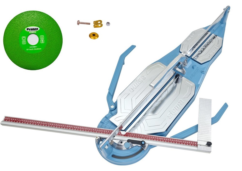 SIGMA 4DU 40" Tile Cutter +Sigma Scoring Wheel & 4.5" Multi Blade SHIPS FROM USA