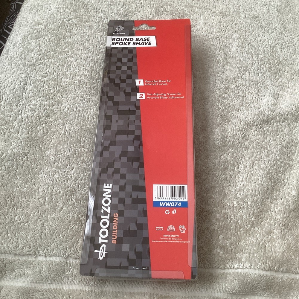 Toolzone Round Based Spokeshave