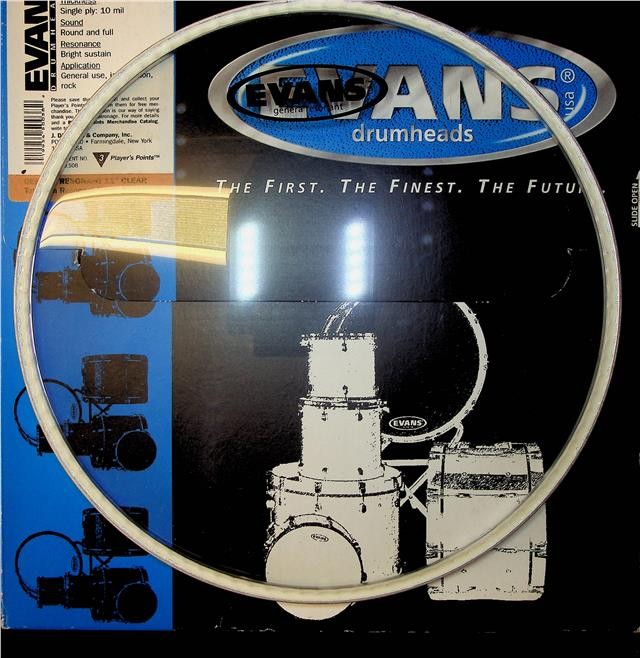 Evans TT11GR 11" Tom Tom Resonant Drum Head