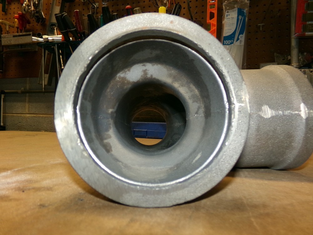 Duriron 3 x 3 Sanitary Tee Part# D5052