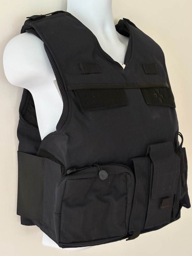 SECOND CHANCE Standard Tactical Armor Carrier Side Open Fix Pocket Medium Navy