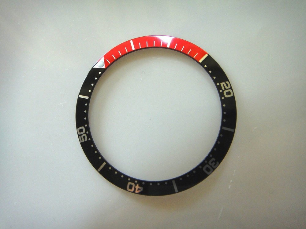 New ORIS Top Bezel Insert Ring Titanium CHRONOGRAPH Diver 7542 Ø 44mm