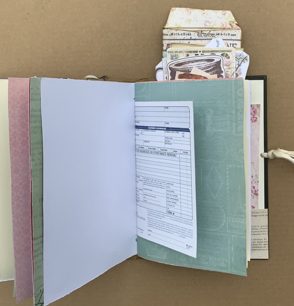 Handmade Junk Journal Kit