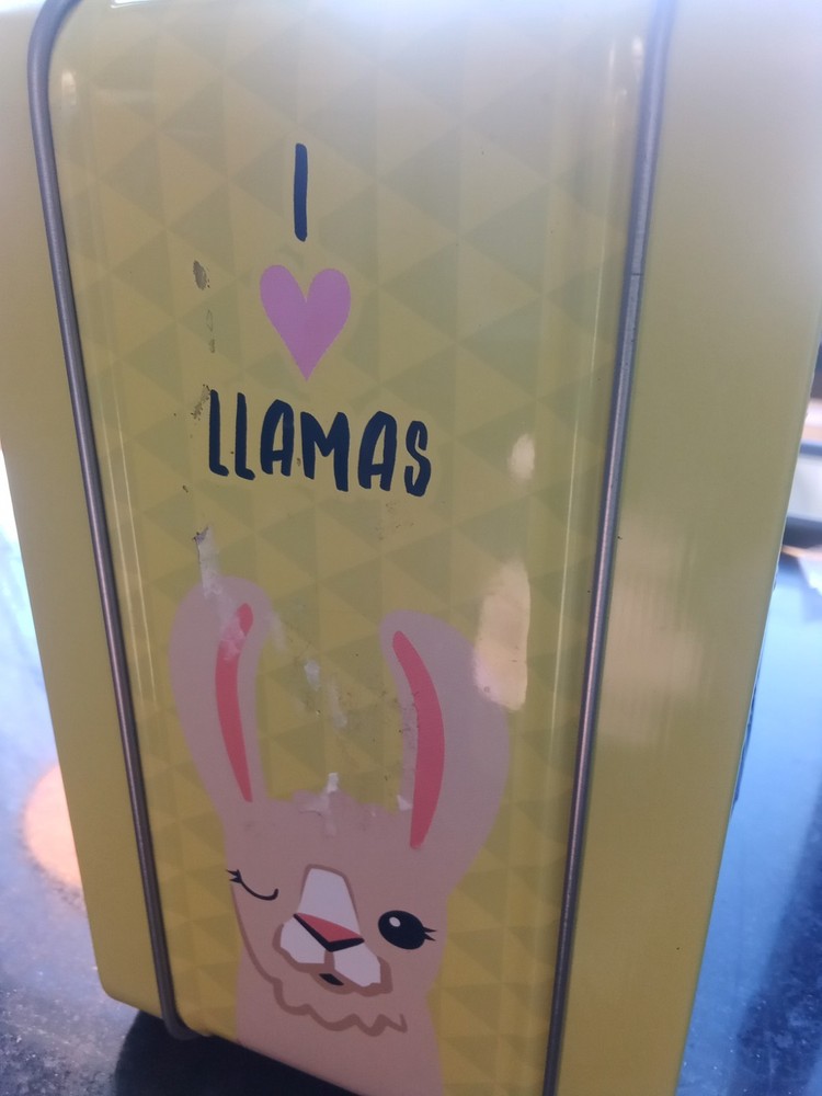 Metal Lunchbox No Prob-Llama :Nice!