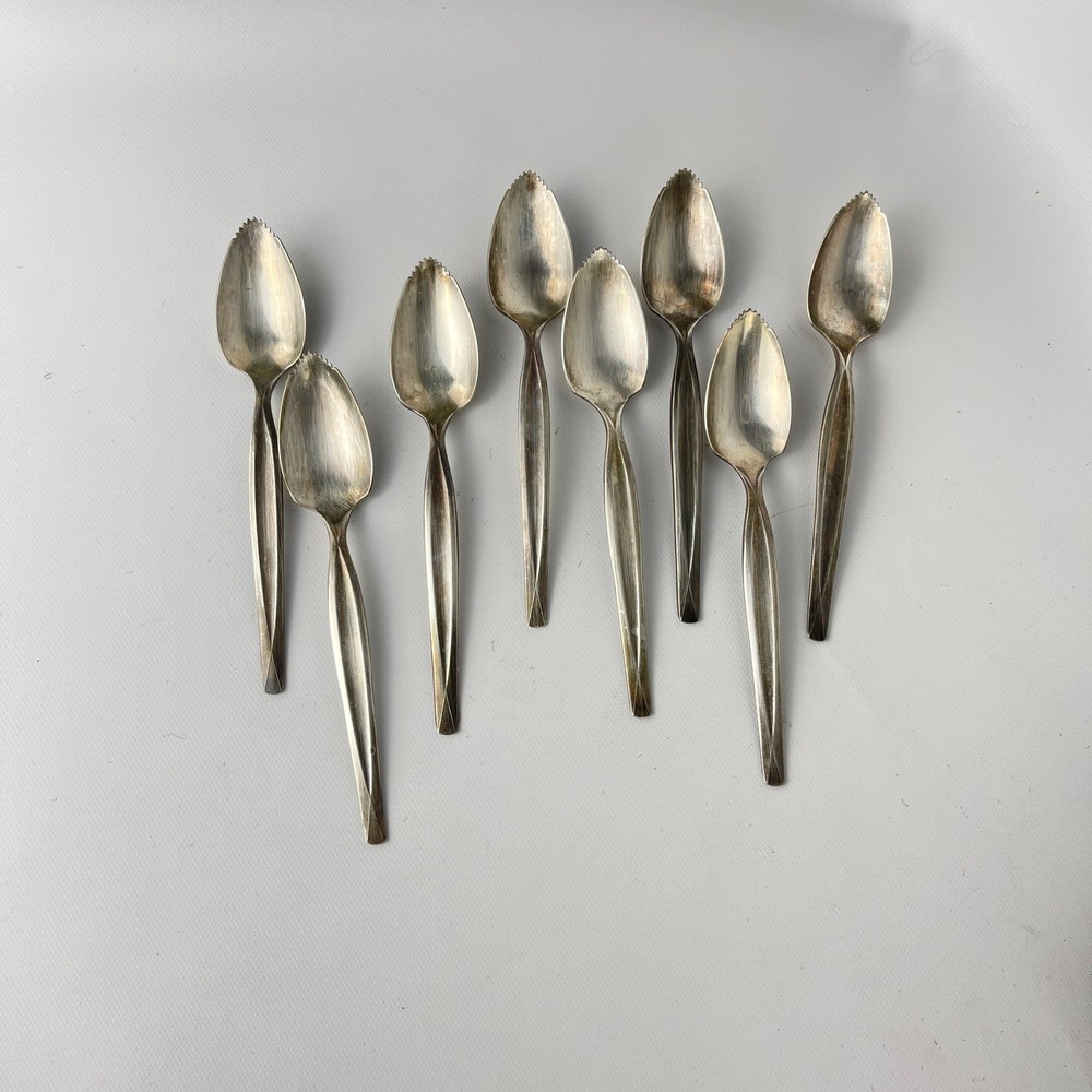 W.M. Rogers Grapefruit Spoons Flatware Set of 8