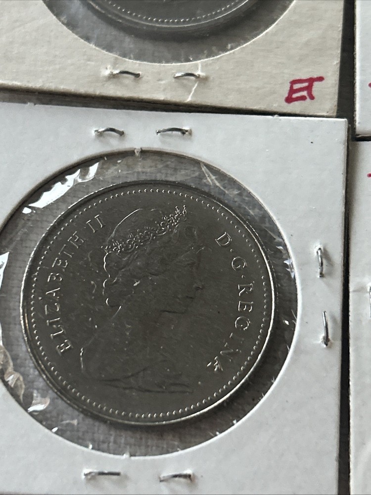 Canada 1976, 1982, 1983, 1987 DOLLAR (4 Coins)