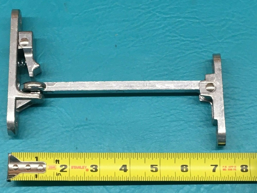 6" Aluminum Hook & Keeper Type Spring Loaded Door Hold Latch Catch Trailer RV