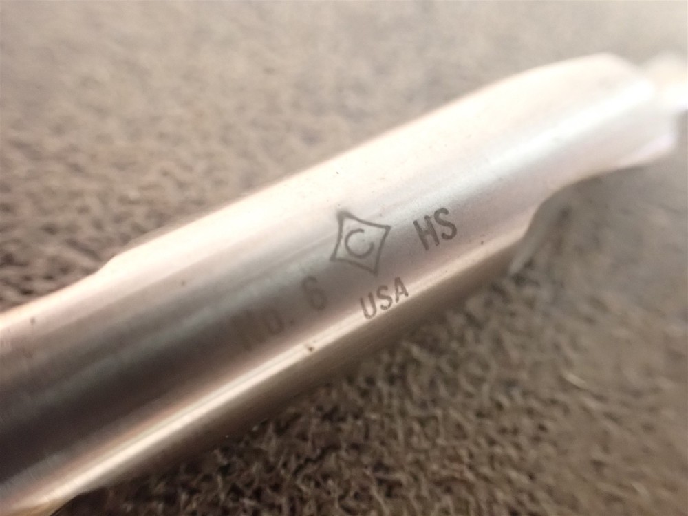 Cleveland 46268 Plain Type Size #6 Combined Drill/Countersink (BN408)