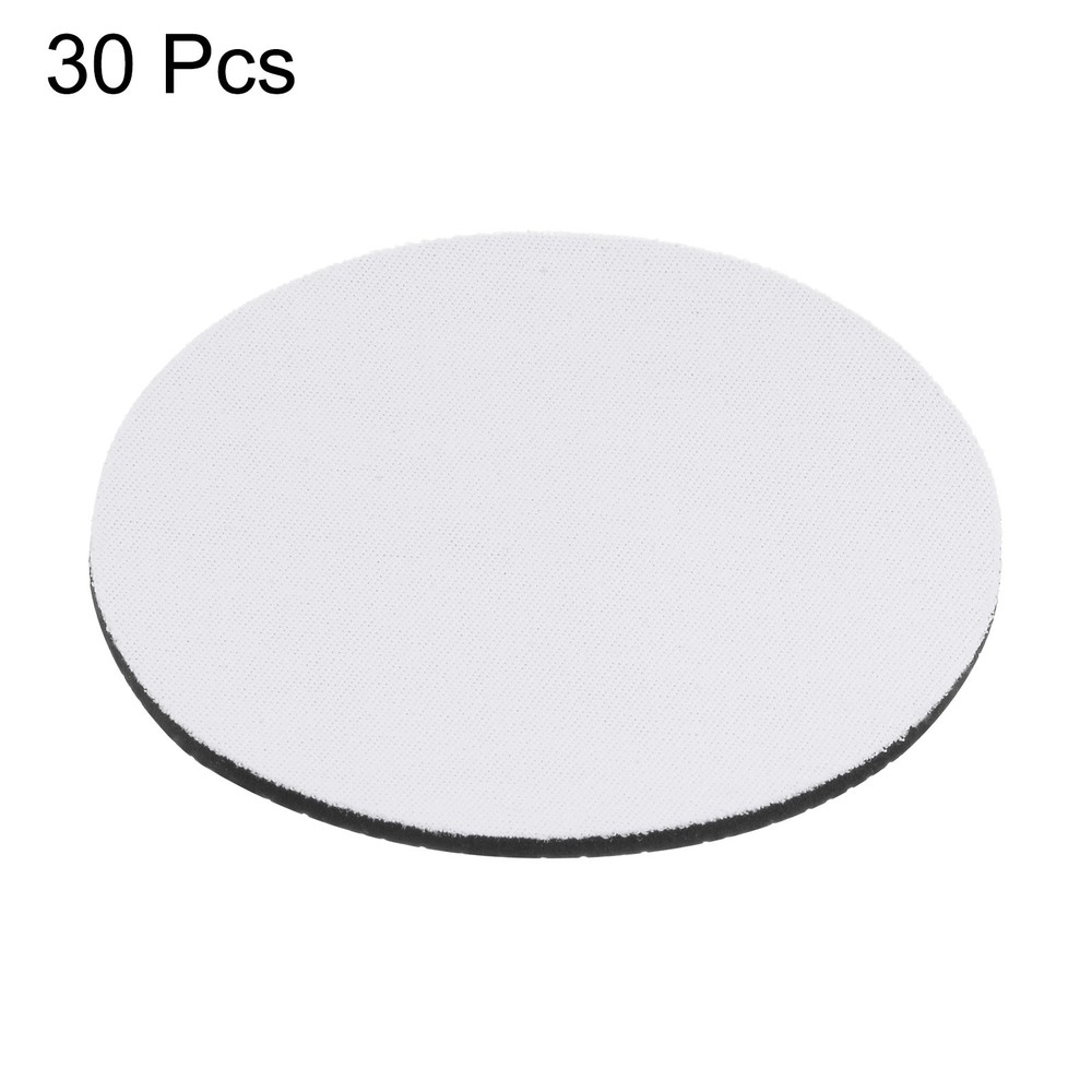 30pcs Sublimation Coasters Blanks Round Shape