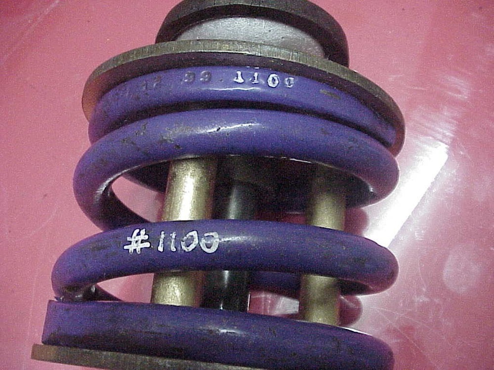 AFCO Pull Bar 25-1/4" Torque Bushing Absorber Link with #1100 Spring, 5" O.D. D7