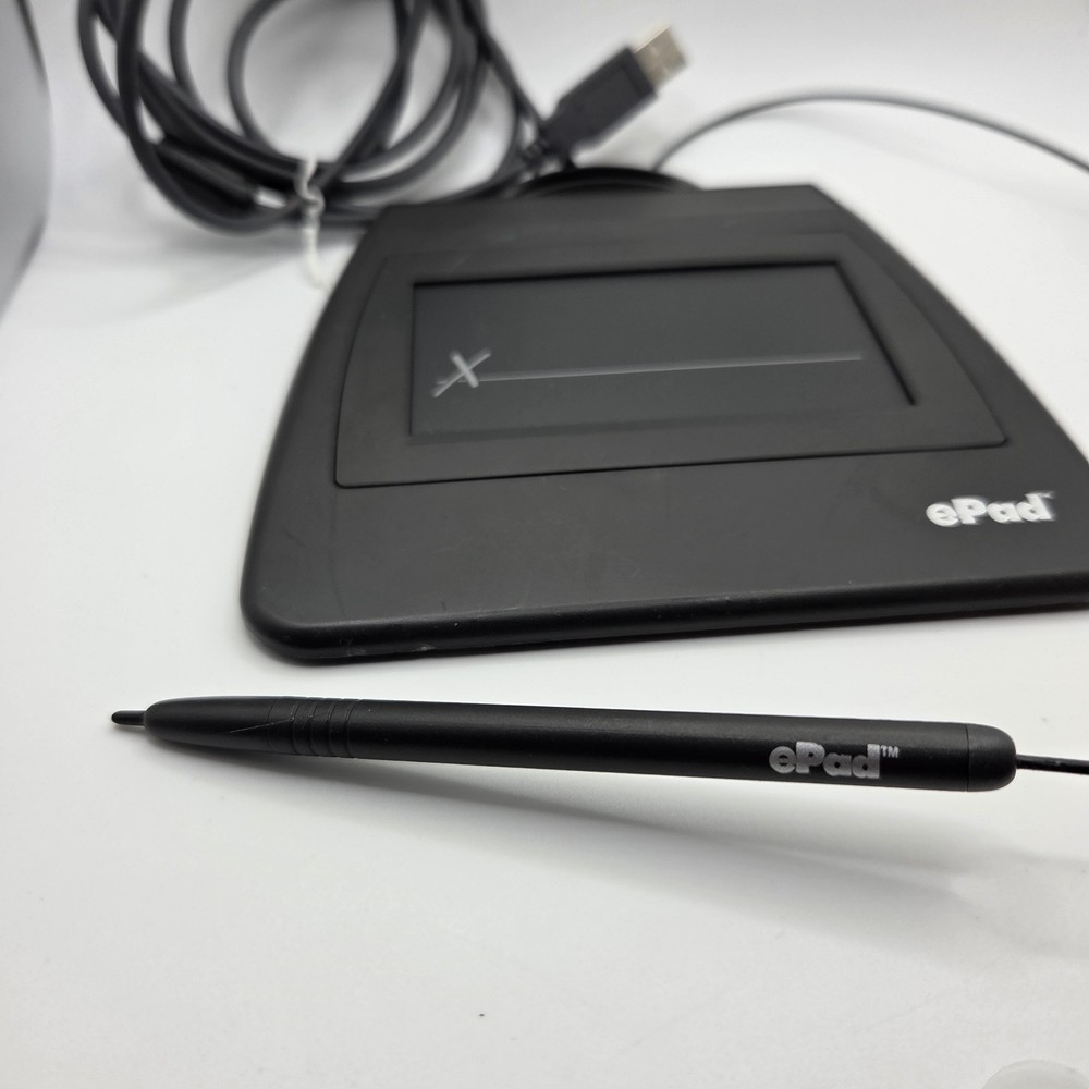 Interlink ePad 54-65885 USB Electronic Signature Pad w/Stylus Untested