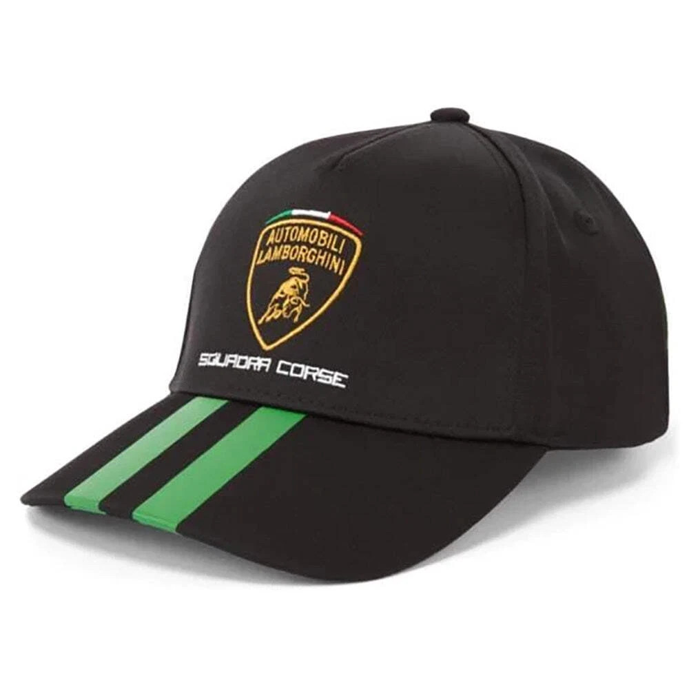 Lamborghini Black Squadra Corse Hat
