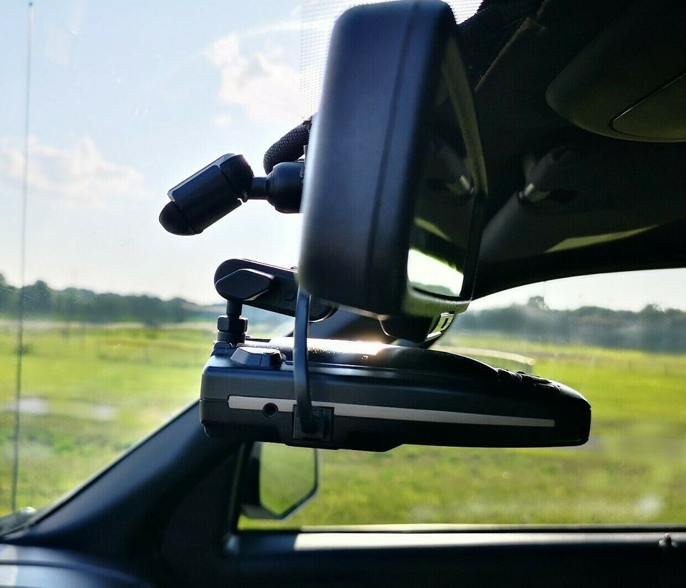 ESCORT Alloy Radar Mirror Mount Attachment for Radar Detectors (E-C)