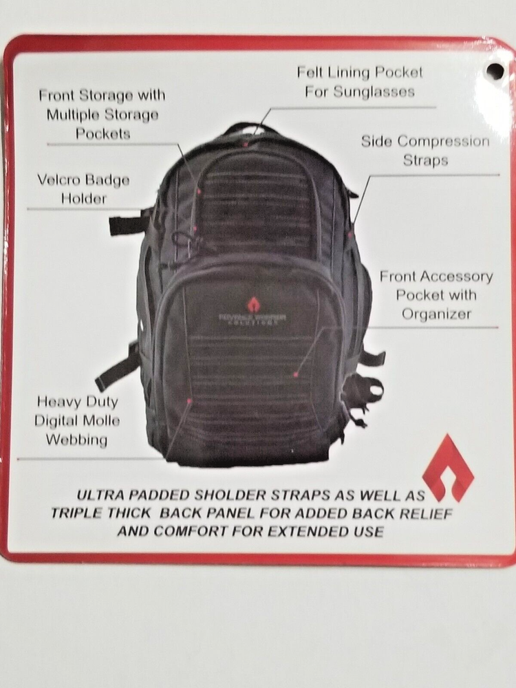 ADVANCE WARRIOR SOLUTIONS SPEAR 3-DAY MULTI-PURPOSE BACKPACK BLACK