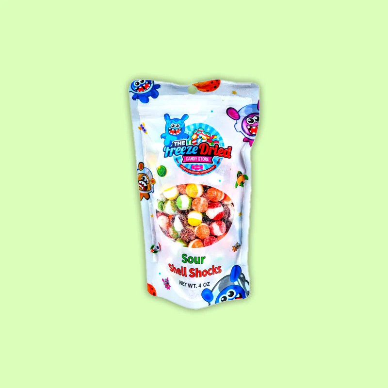 Freeze Dried - Shell Shocks Sour 4oz Exotic Snacks