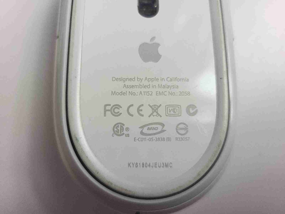Apple Keyboard A1048 & Mouse A1152 - Wired USB