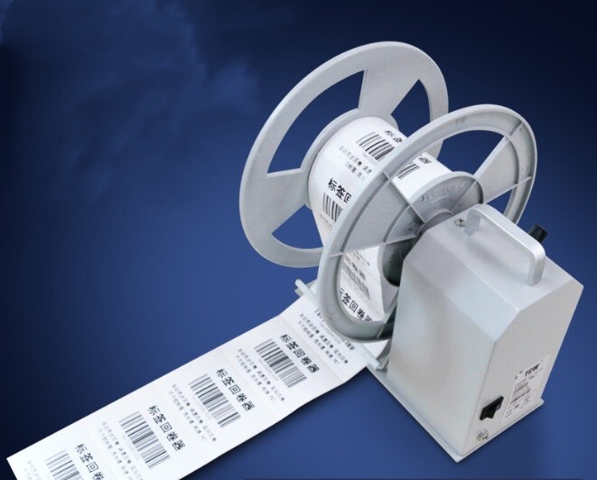 TCW-T6 Automatic Label Rewinding Machine Bar Code Label Rewinder Two-way Label