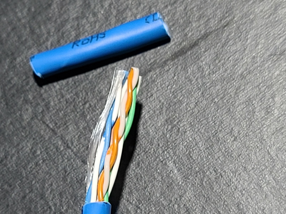 ComTran 32567 24/4P COM-Link Cat5E CMP Plenum Network Ethernet Cable Blue /100ft