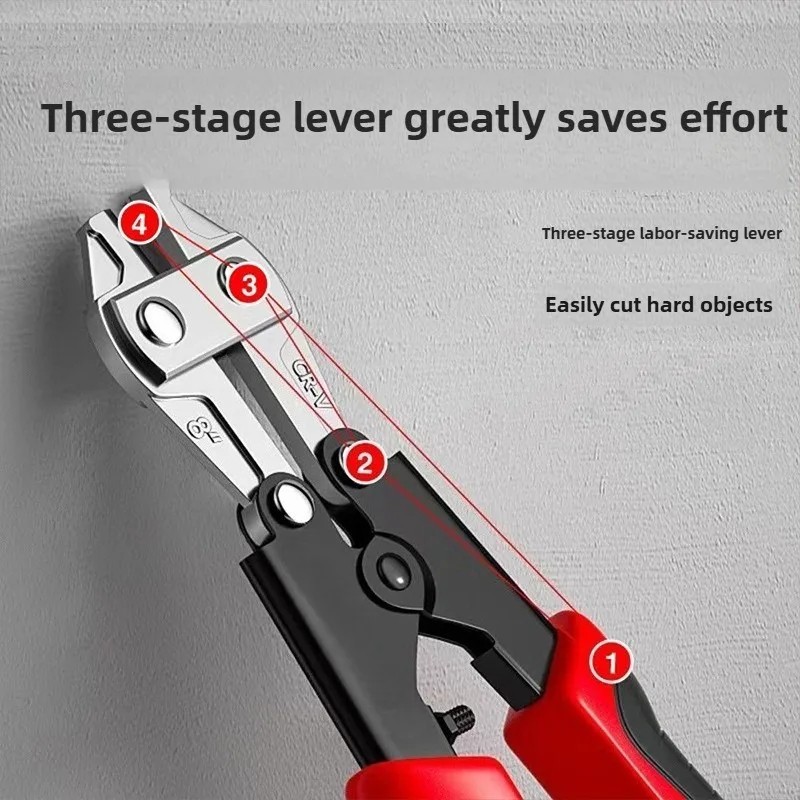 Heavy Duty Bolt Cutter Pliers Multi-Function Lock Wire Cutting Tool Steel Home🚚