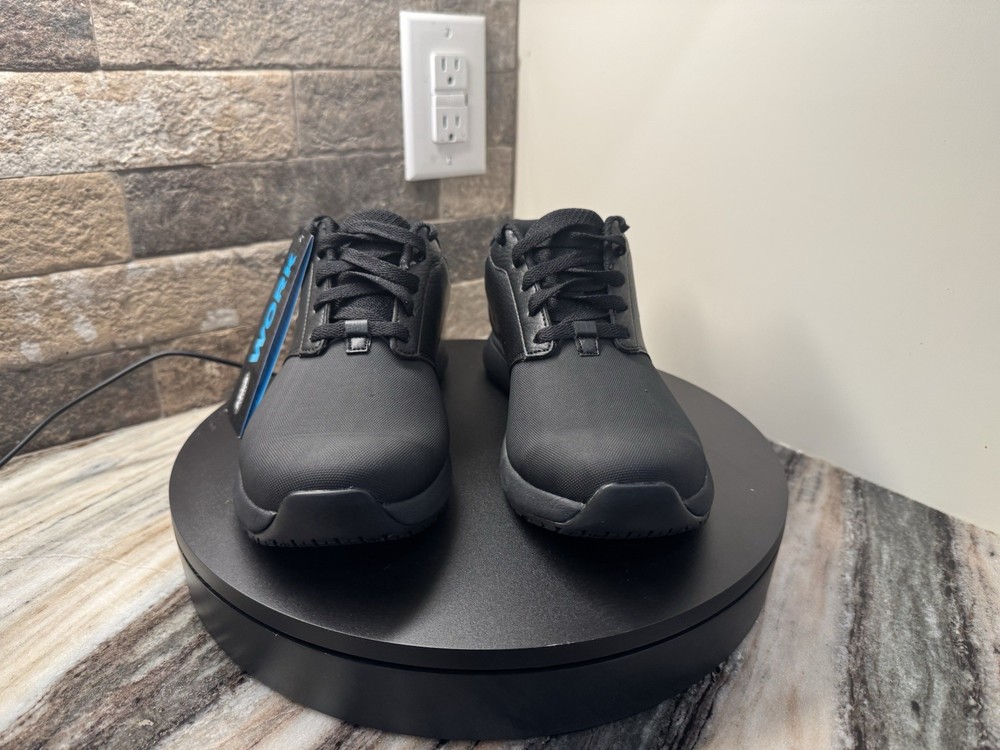 Dr. Scholl’s Intrepid Work Shoe Black Men’s Size 7
