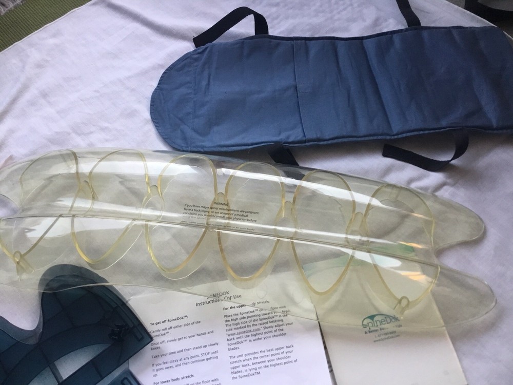 SpineDok Back Pain Relief System Missing Oval Riser Center Piece Better Posture