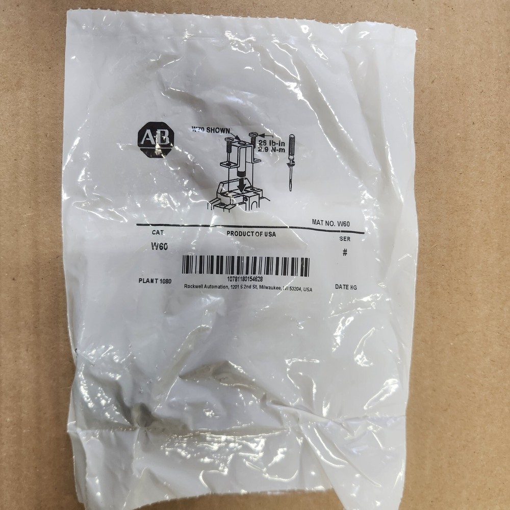 Allen Bradley Type W Thermal Overload Heater Elements