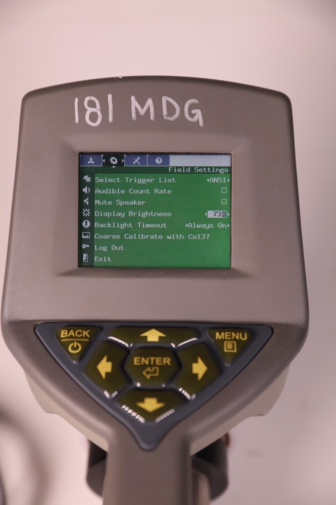 BNC Model 940 Handheld Radiation Isotope Identifier