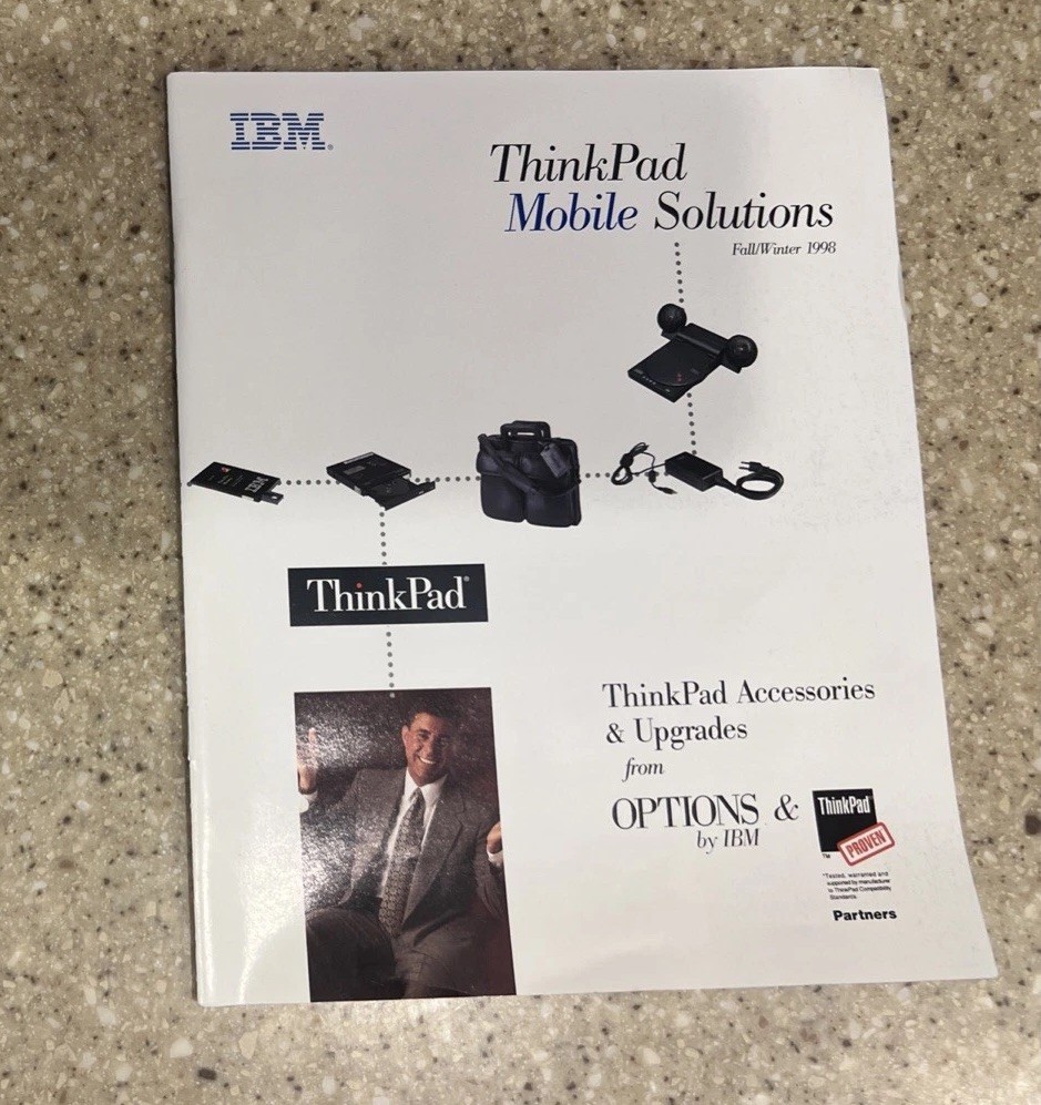 IBM ThinkPad I Series 1400 User’s Reference Manual OEM 1998 & Document Lot