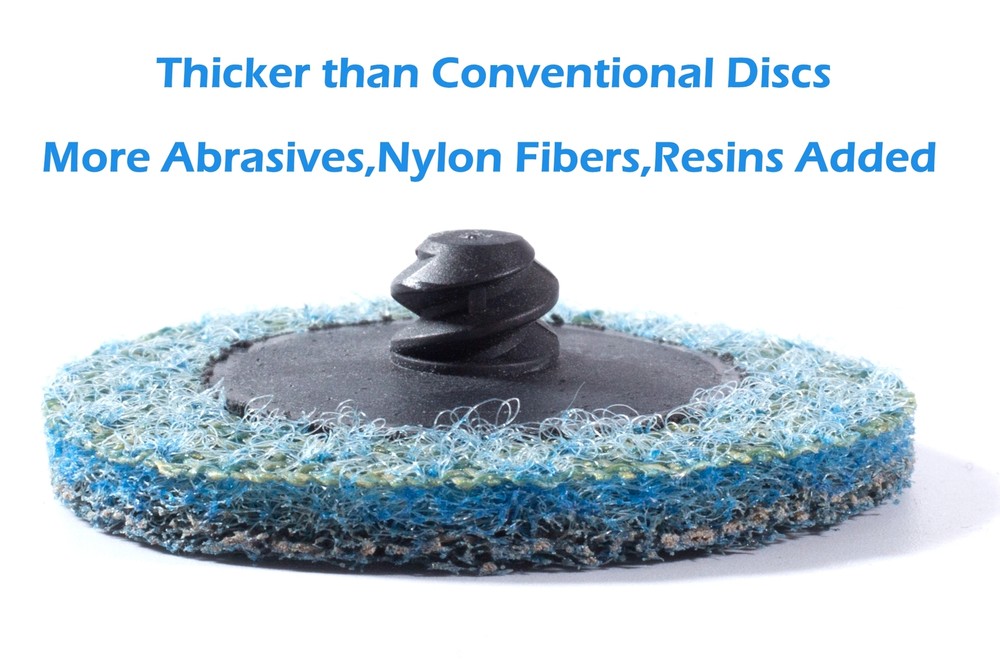 2 Inch Roll Lock Quick Change Discs 1pcs 1/4'' Holder Surface Conditioning Discs