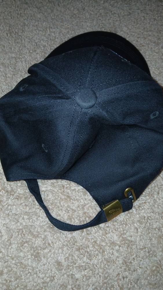 JAGUAR-EMBROIDERED HAT-ADJUSTABLE-NEW-BLACK