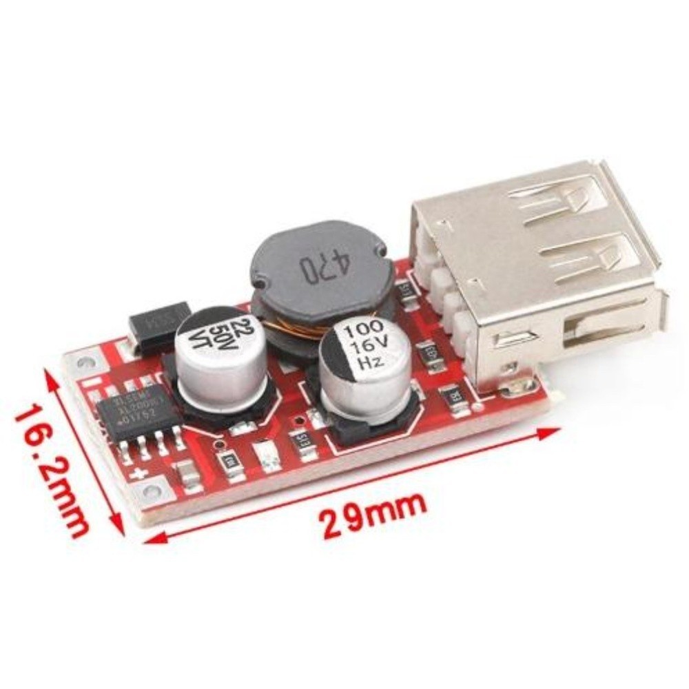 5.2V 3A DC-DC Step Down Module with Over Current Temp Short Circuit Protection