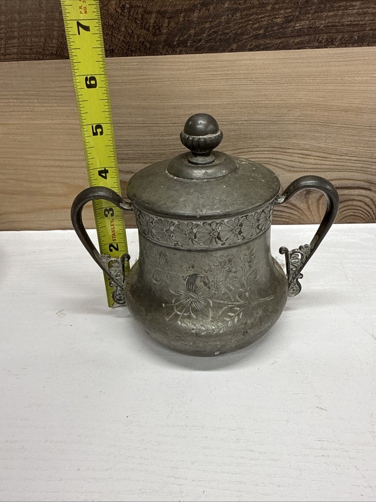 Vintage Silver Plated Sugar Bowl