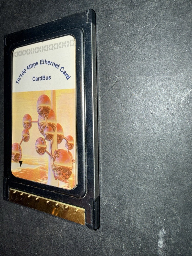 10/100 MBPS Ethernet Card CardBus