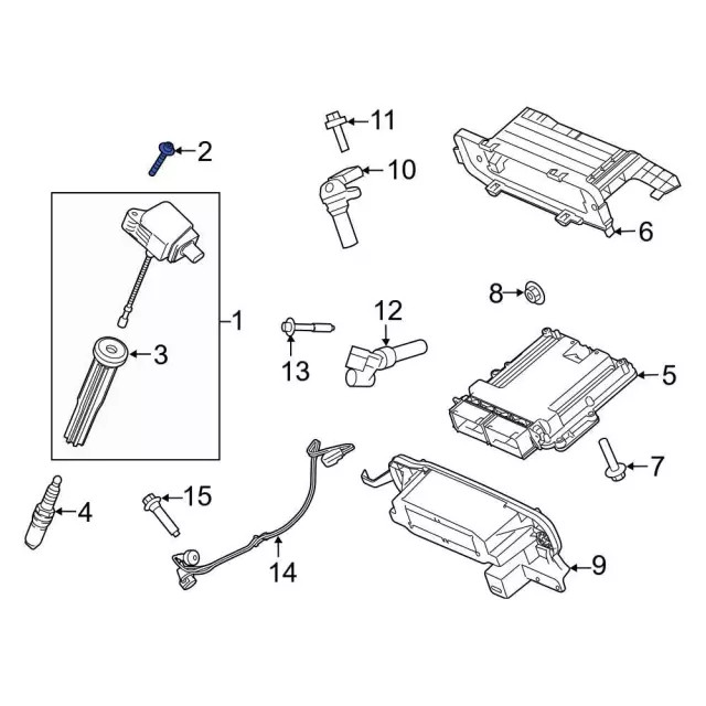 Genuine Ignition Coil Bolt W503280-S437
