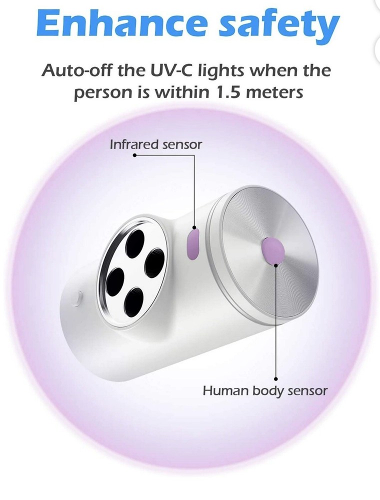 Automatic Door Handle Disinfector UVC Sterilizer