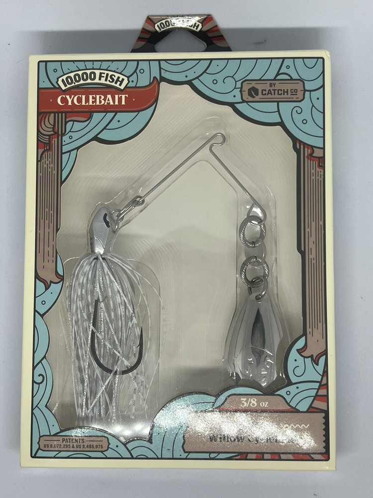 10,000 Fish Cyclebait Willow Blade 3/8 oz  Spinnerbait