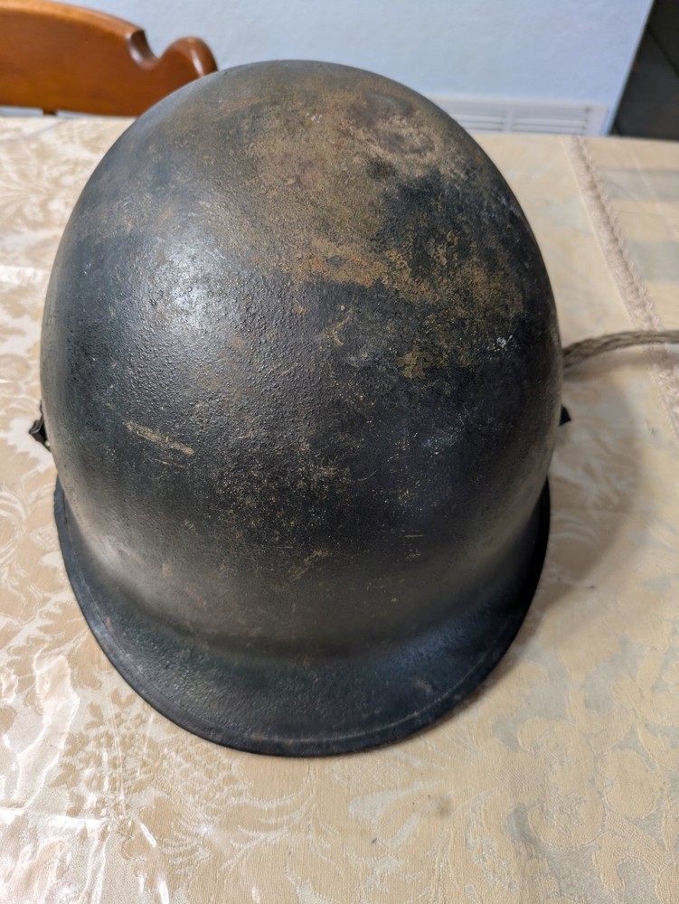 Korean War Helmet and Liner