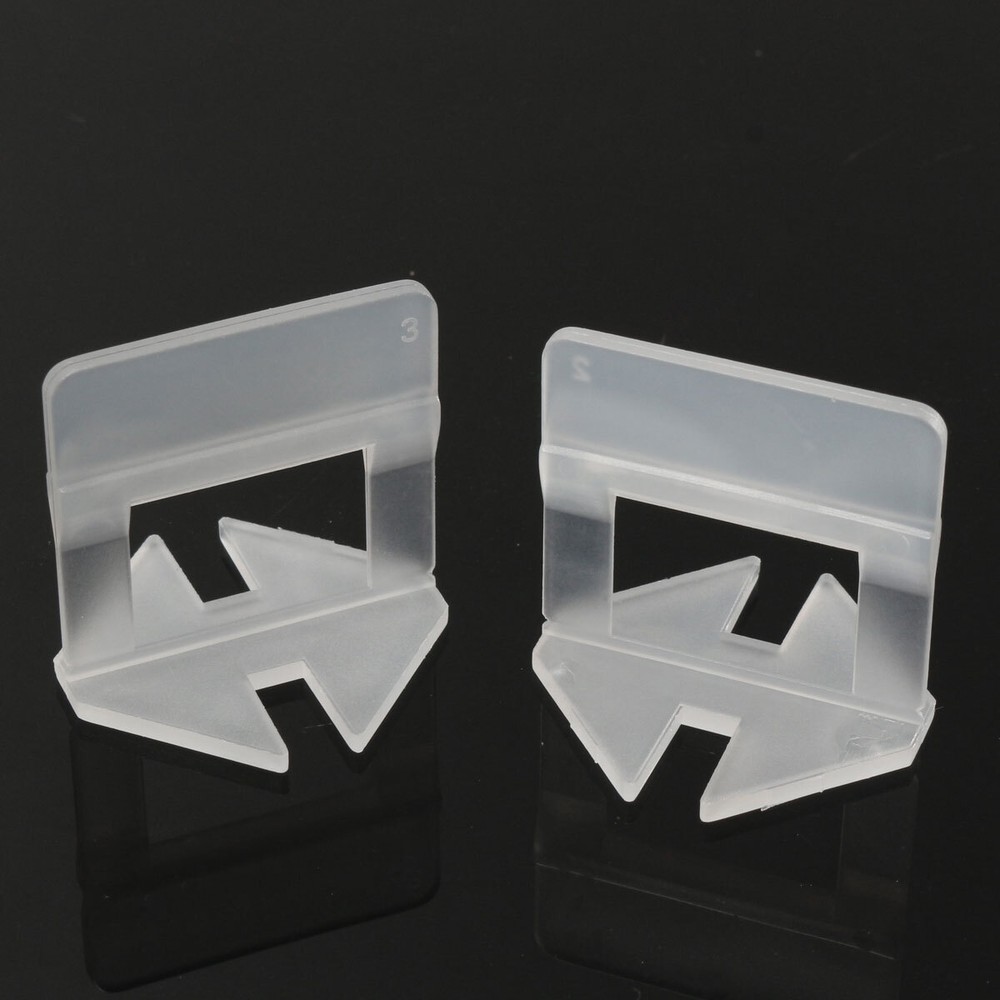 4000PCS 1.5mm Clip Tile Leveling System Kit Floor Wall Tile Spacer Tiling Tools