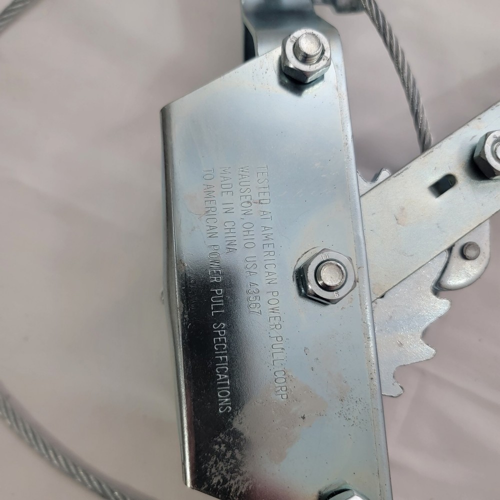 American Power Pull 1 Ton Cable Puller Model 18500