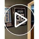 Aluminum Jersey Frame Display Case 1 Pack, Lightweight & 1 Black
