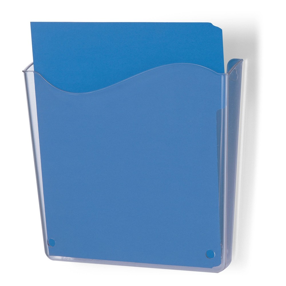 Officemate Unbreakable Wall File, Vertical, Clear 21674